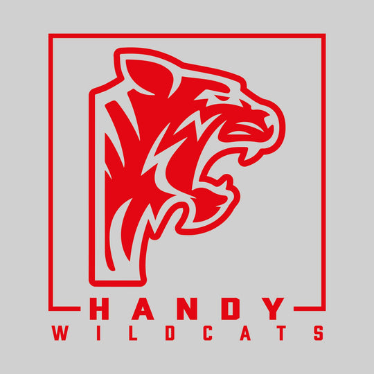 Handy Wildcats - Spirit Wear - Boxed Masoct with School Name