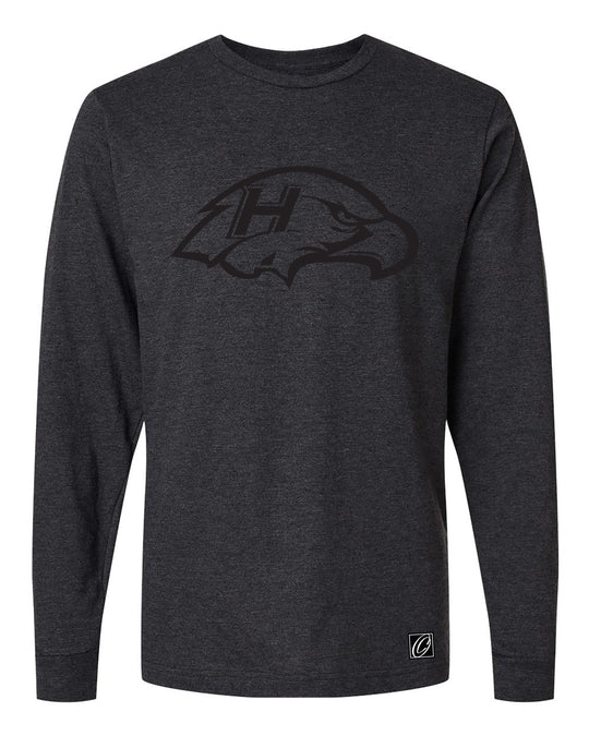Blackout Mascot Apparel - School Spirit - Tultex Fine Jersey Long Sleeve Tee