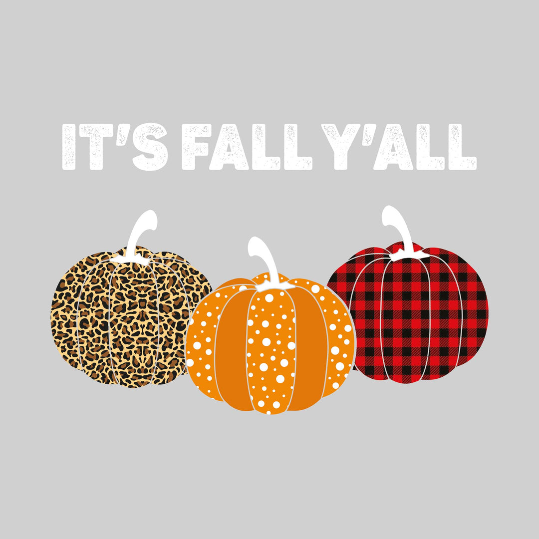 It's Fall Y'all - Patterned Pumpkins