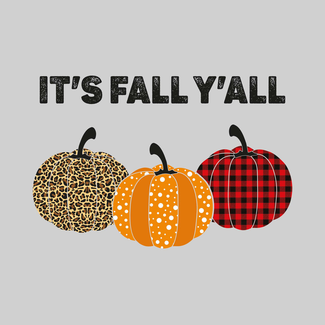 It's Fall Y'all - Patterned Pumpkins