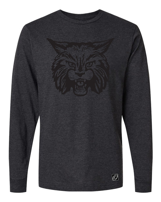Blackout Mascot Apparel - School Spirit - Tultex Fine Jersey Long Sleeve Tee