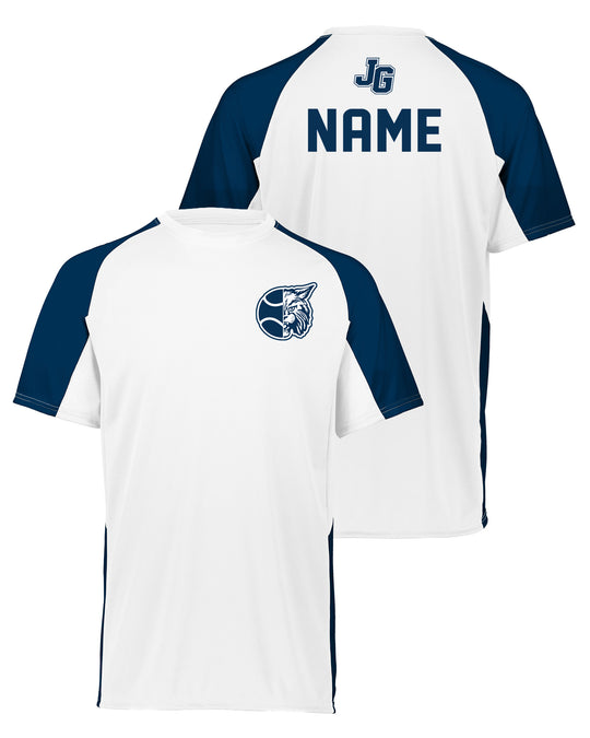 Adult - John Glenn Bobcats Varity Boys Tennis - 2026 - Augusta Sportswear Cutter Jersey