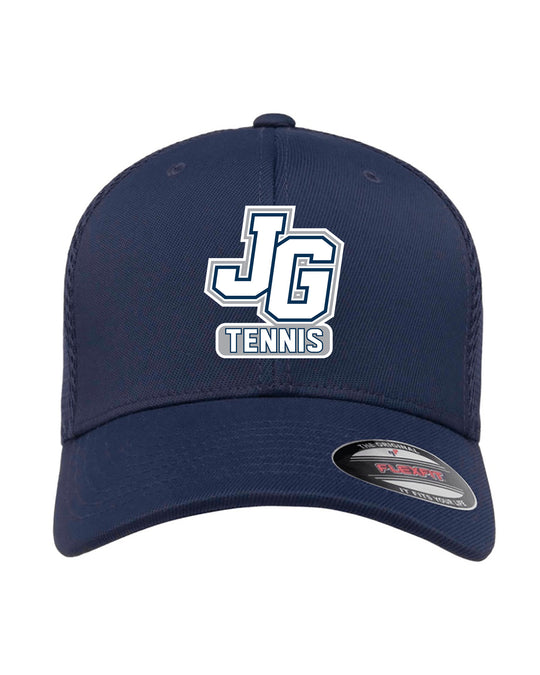 Adult - John Glenn Bobcats Varity Boys Tennis - 2026 - Flexfit® Ultrafibre &amp; Airmesh Cap