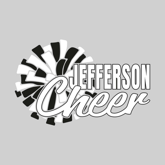 Jefferson Middle School - Cheer - Jefferson Cheer with Big Pom