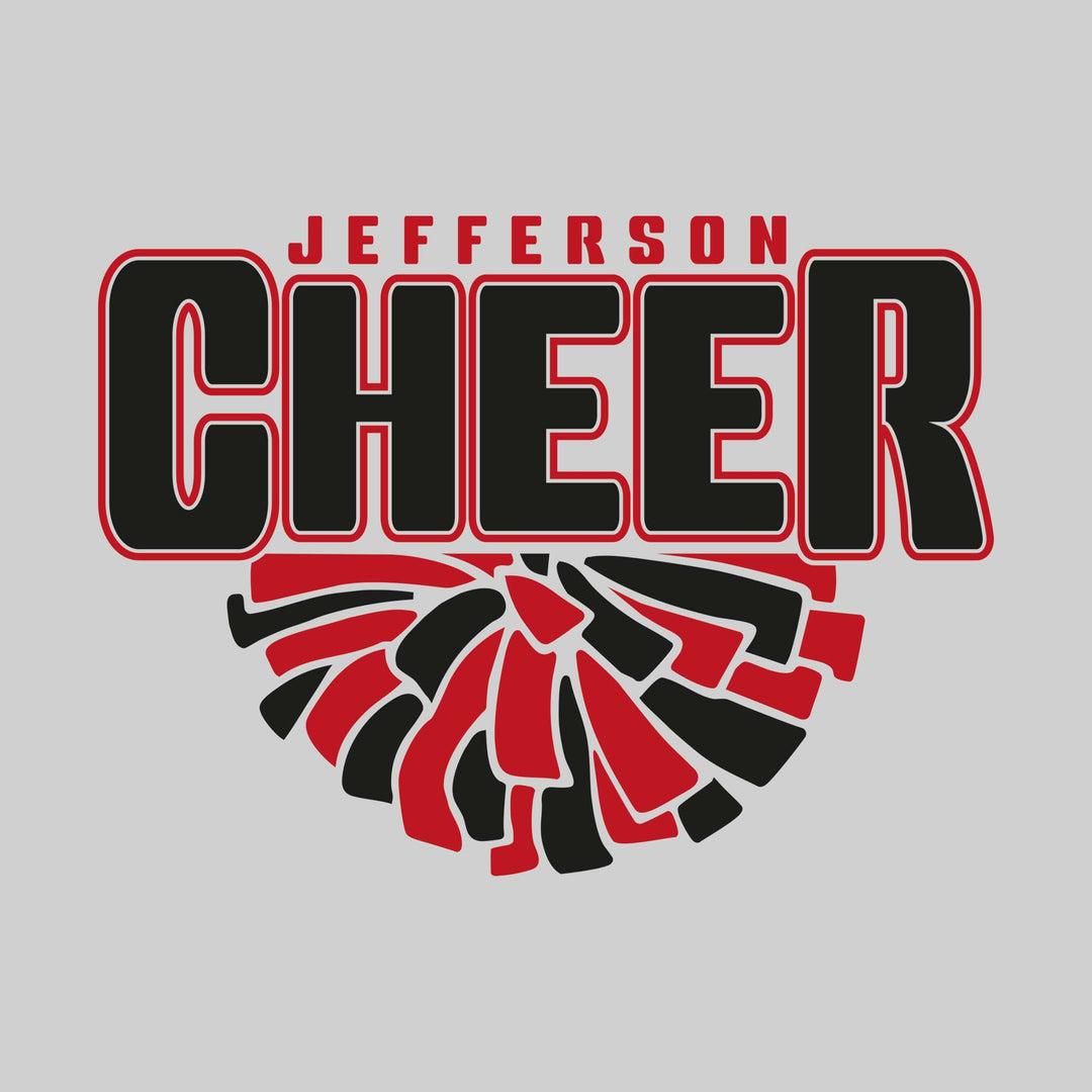 Jefferson Middle School - Cheer - Jefferson Cheer with Half Pom