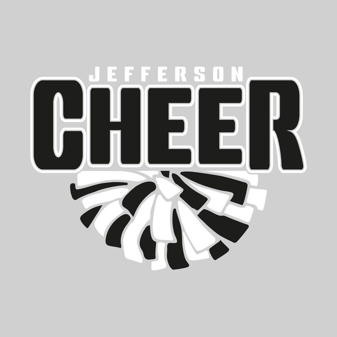 Jefferson Middle School - Cheer - Jefferson Cheer with Half Pom