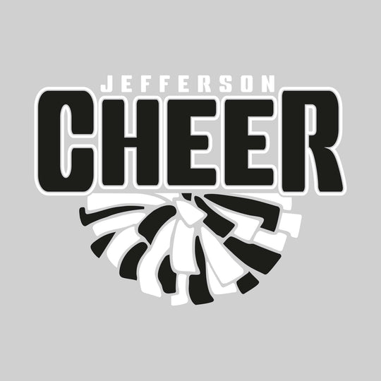 Jefferson Middle School - Cheer - Jefferson Cheer with Half Pom