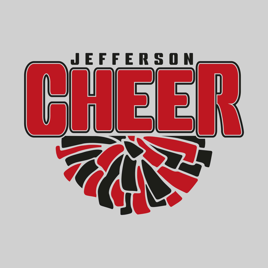 Jefferson Middle School - Cheer - Jefferson Cheer with Half Pom