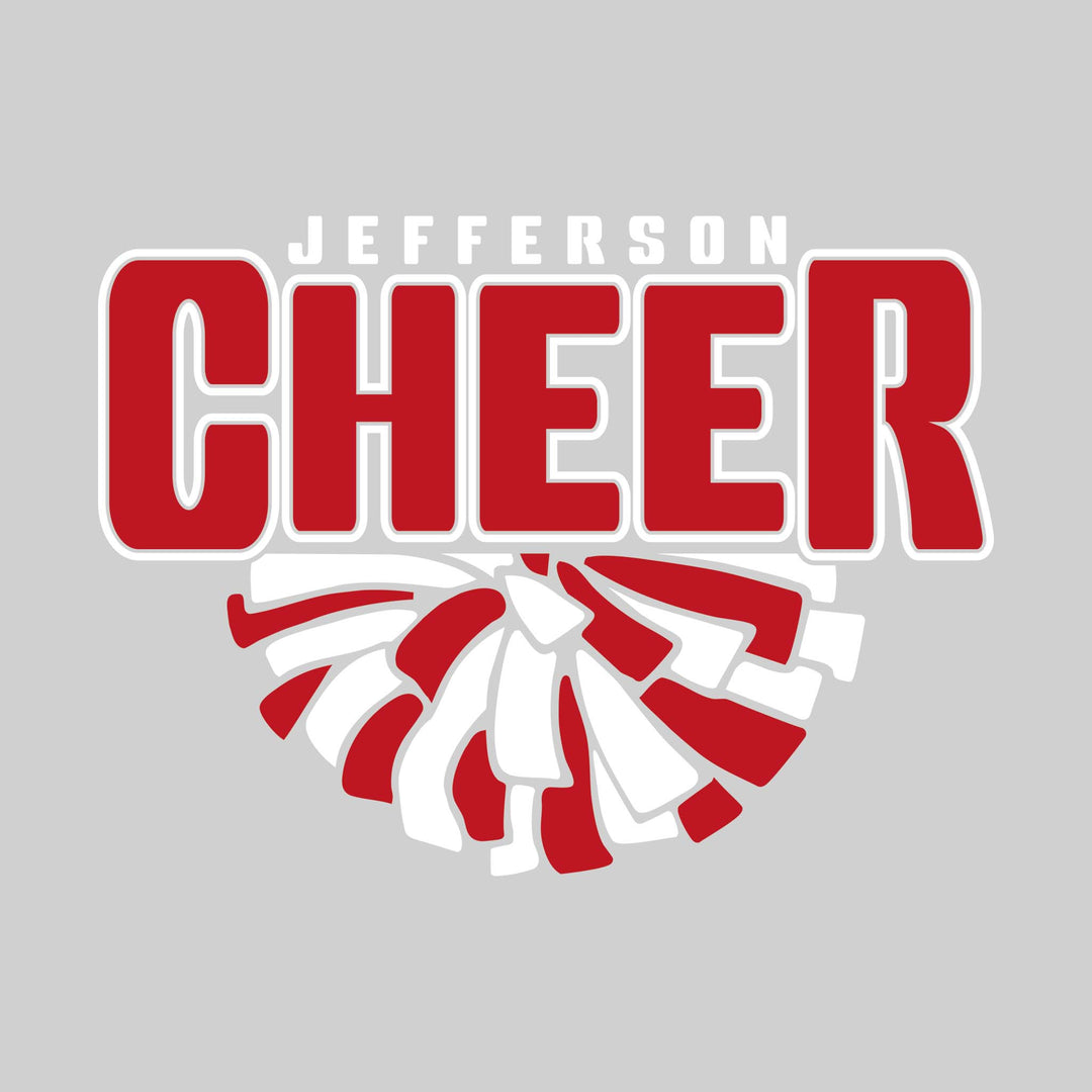 Jefferson Middle School - Cheer - Jefferson Cheer with Half Pom