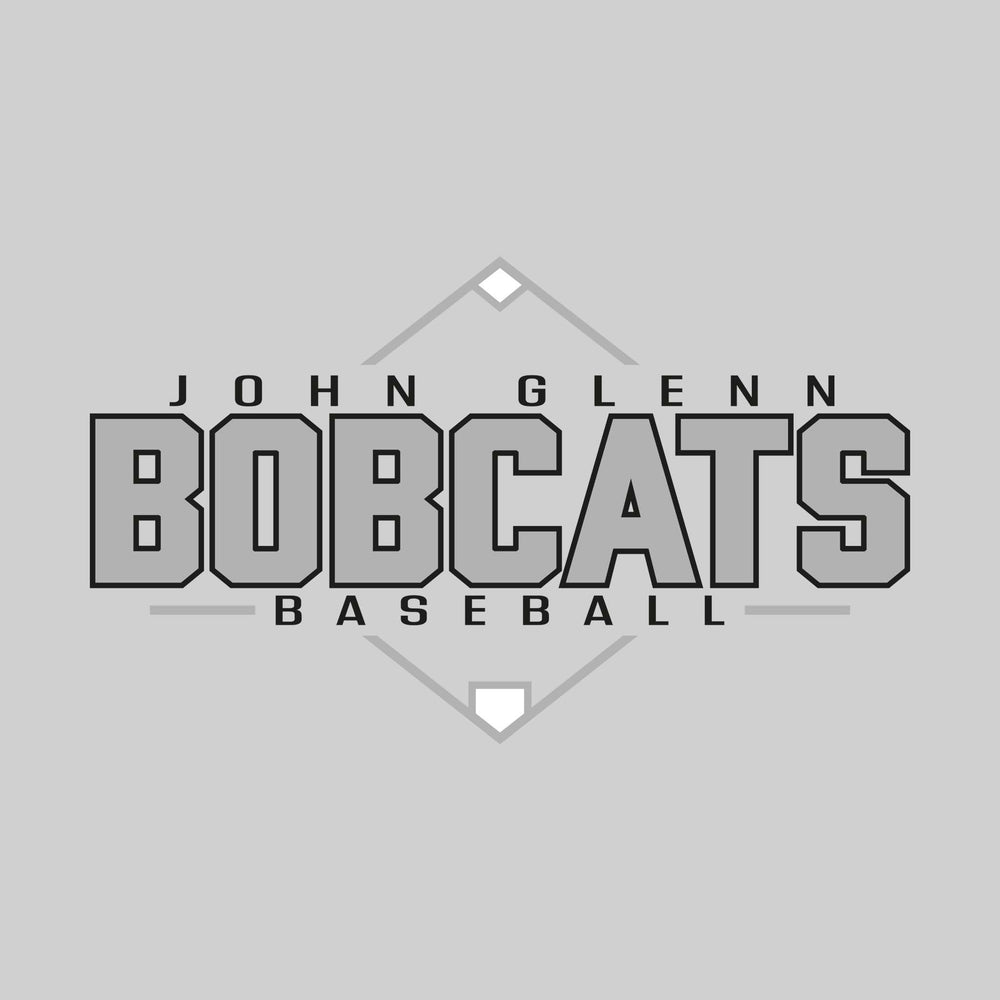 John Glenn Bobcats - Baseball - Baseball Diamond with School Name