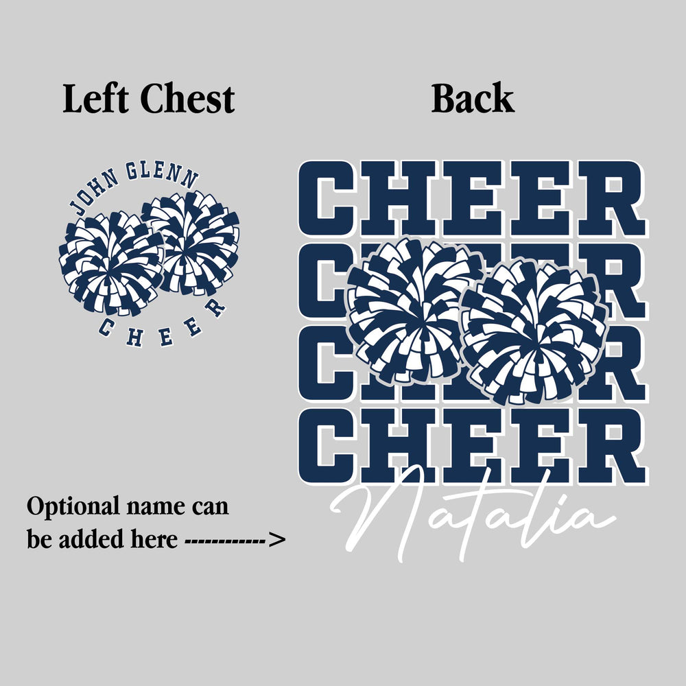 John Glenn Bobcats - Cheer - Cheer Repeated with Pompons