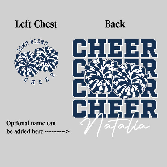 John Glenn Bobcats - Cheer - Cheer Repeated with Pompons