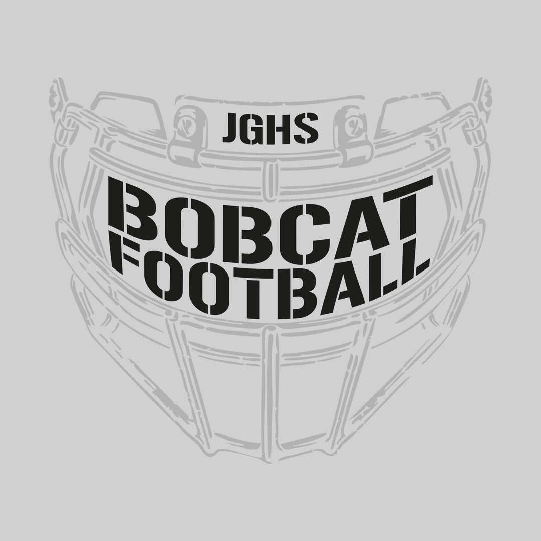 John Glenn Bobcats - Football - Facemask with Text