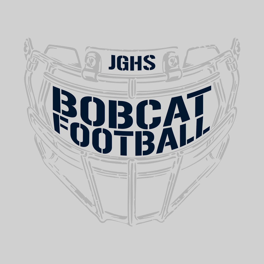 John Glenn Bobcats - Football - Facemask with Text