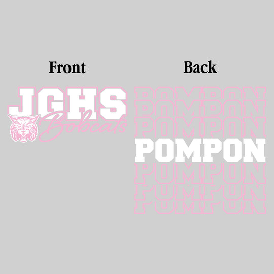 John Glenn Bobcats - Poms - JGHS Bobcats - Pompon Repeated