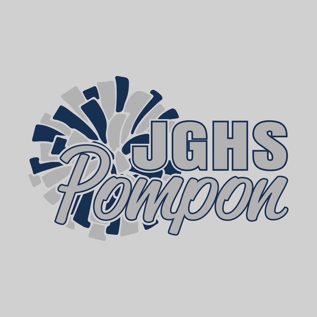 John Glenn Bobcats - Poms - JGHS Pompon with Big Pom