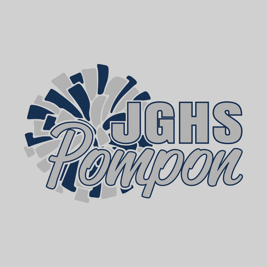 John Glenn Bobcats - Poms - JGHS Pompon with Big Pom