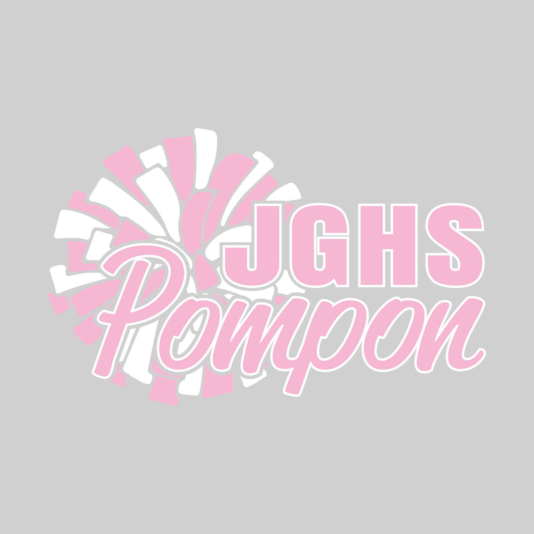John Glenn Bobcats - Poms - JGHS Pompon with Big Pom