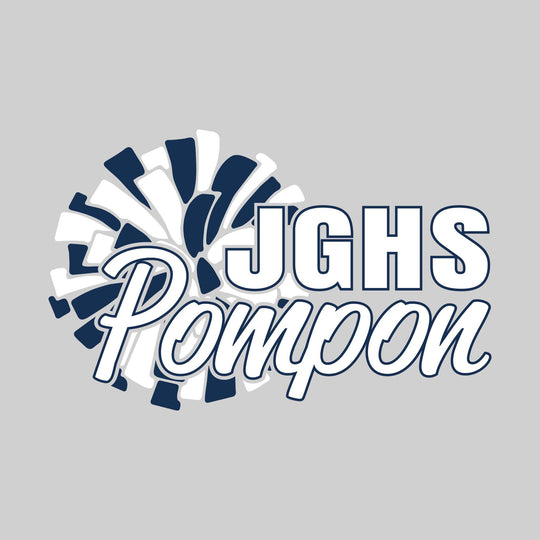 John Glenn Bobcats - Poms - JGHS Pompon with Big Pom