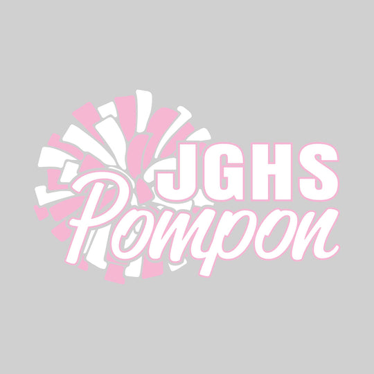 John Glenn Bobcats - Poms - JGHS Pompon with Big Pom