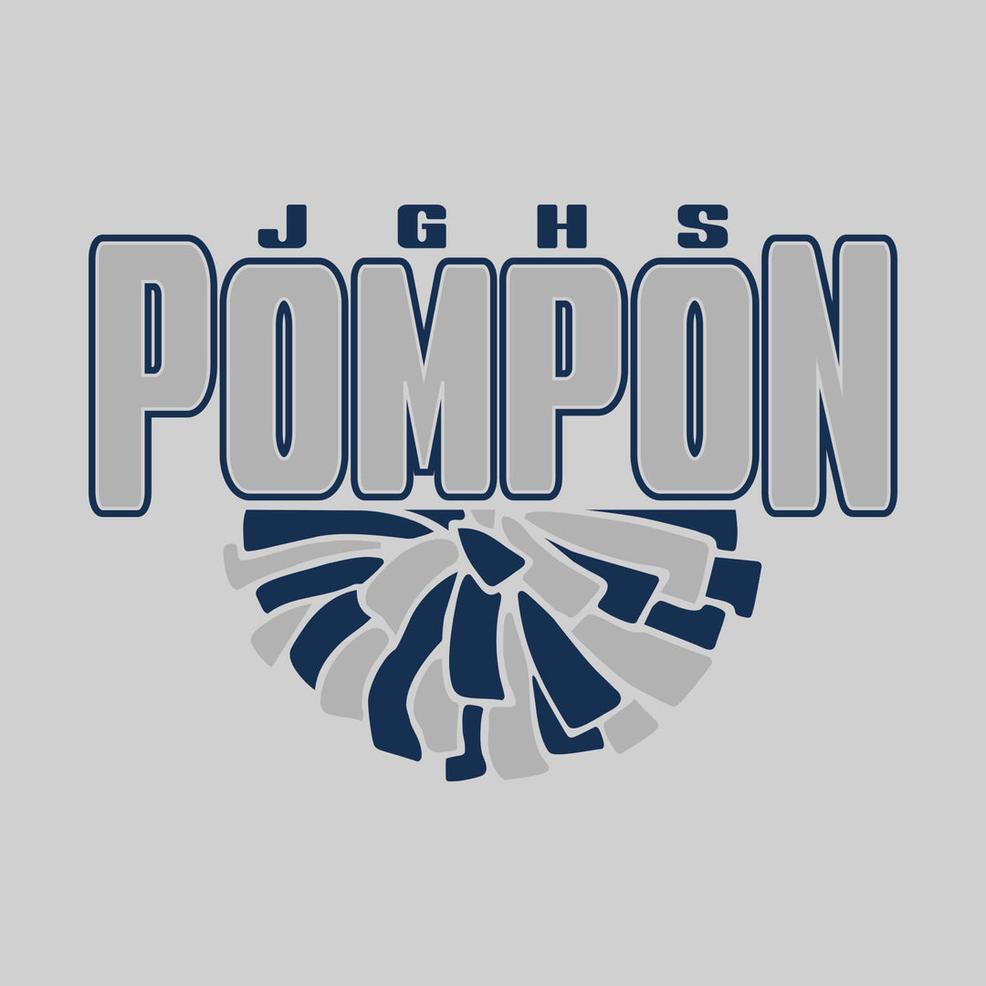John Glenn Bobcats - Poms - JGHS Pompon with Half Pom