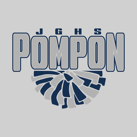 John Glenn Bobcats - Poms - JGHS Pompon with Half Pom