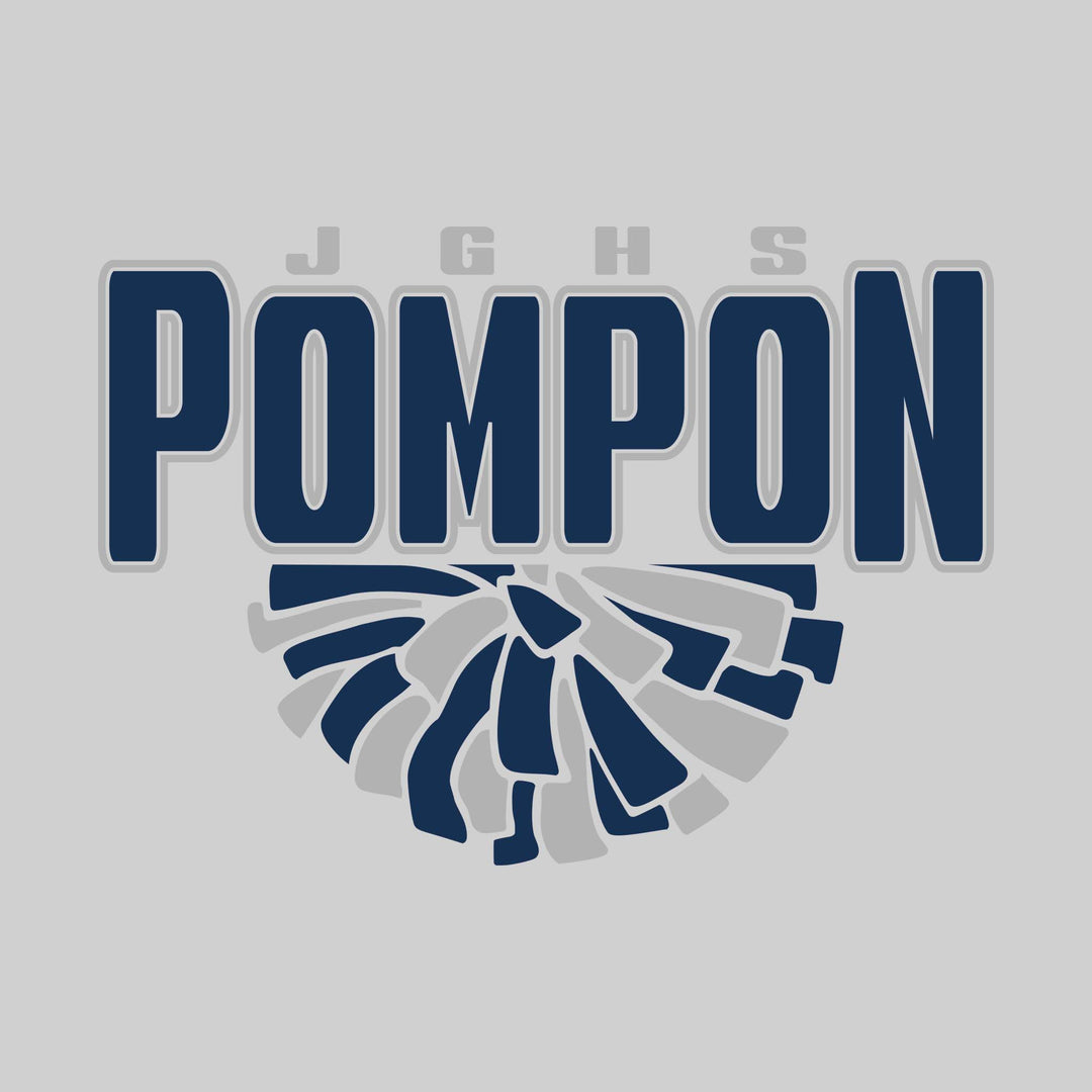John Glenn Bobcats - Poms - JGHS Pompon with Half Pom