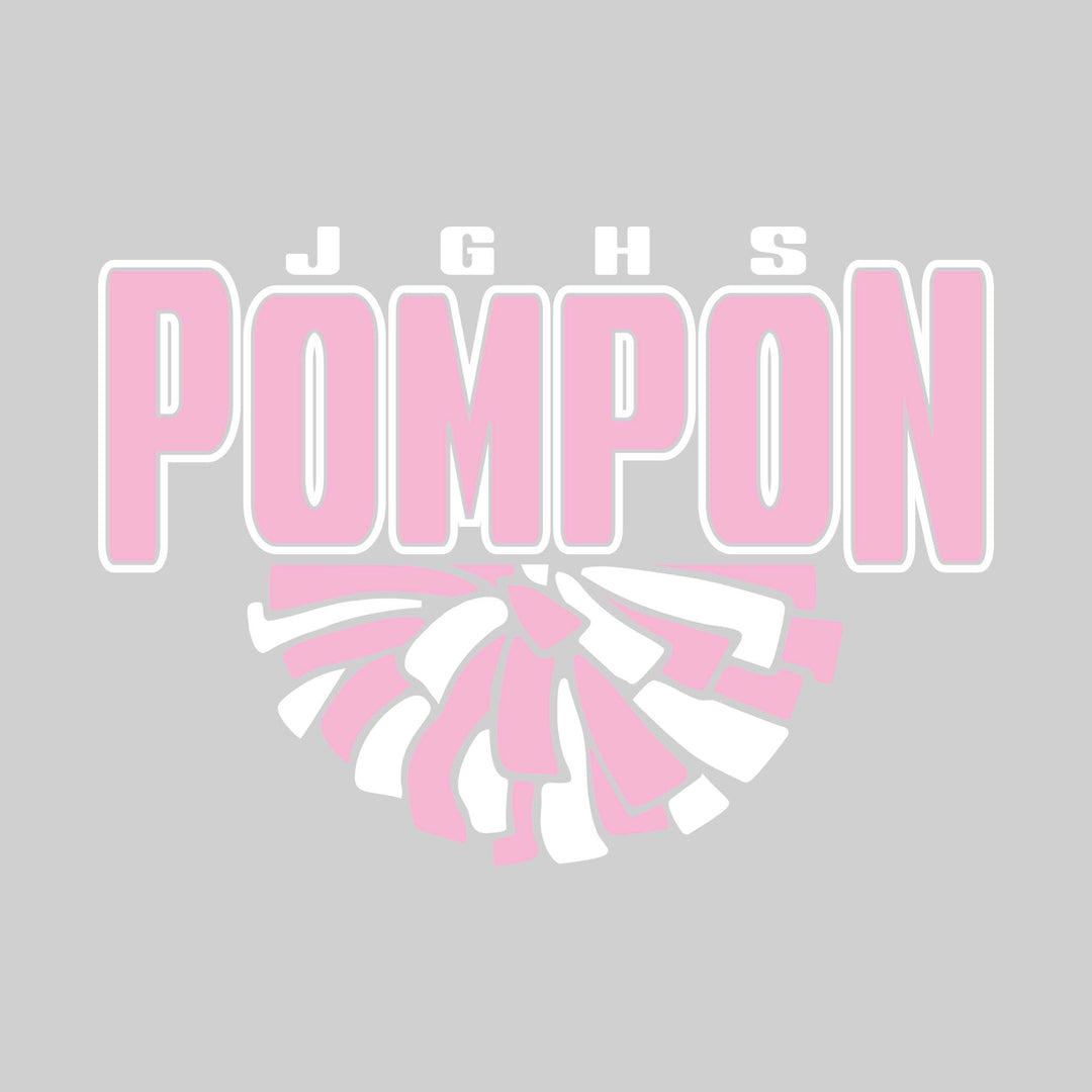 John Glenn Bobcats - Poms - JGHS Pompon with Half Pom
