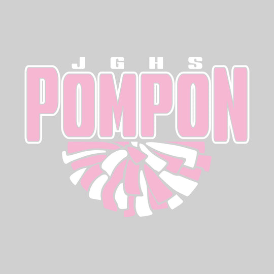 John Glenn Bobcats - Poms - JGHS Pompon with Half Pom