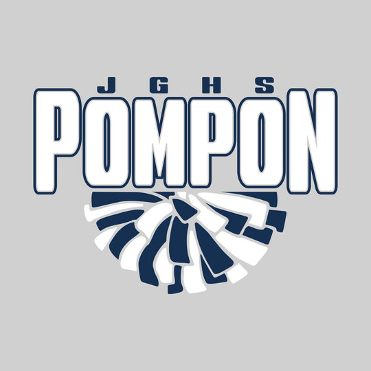 John Glenn Bobcats - Poms - JGHS Pompon with Half Pom