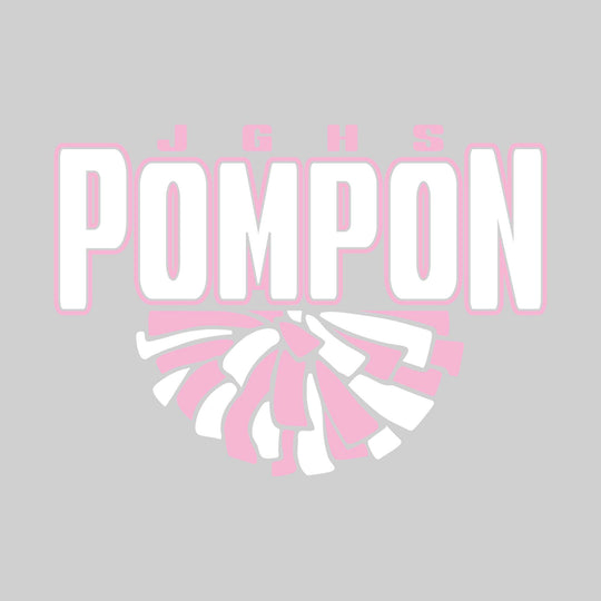 John Glenn Bobcats - Poms - JGHS Pompon with Half Pom