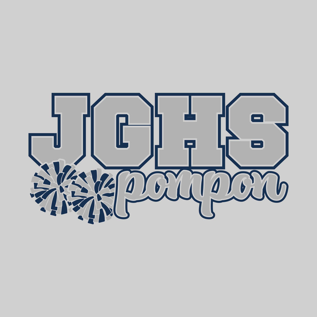 John Glenn Bobcats - Poms - JGHS Pompon with Poms