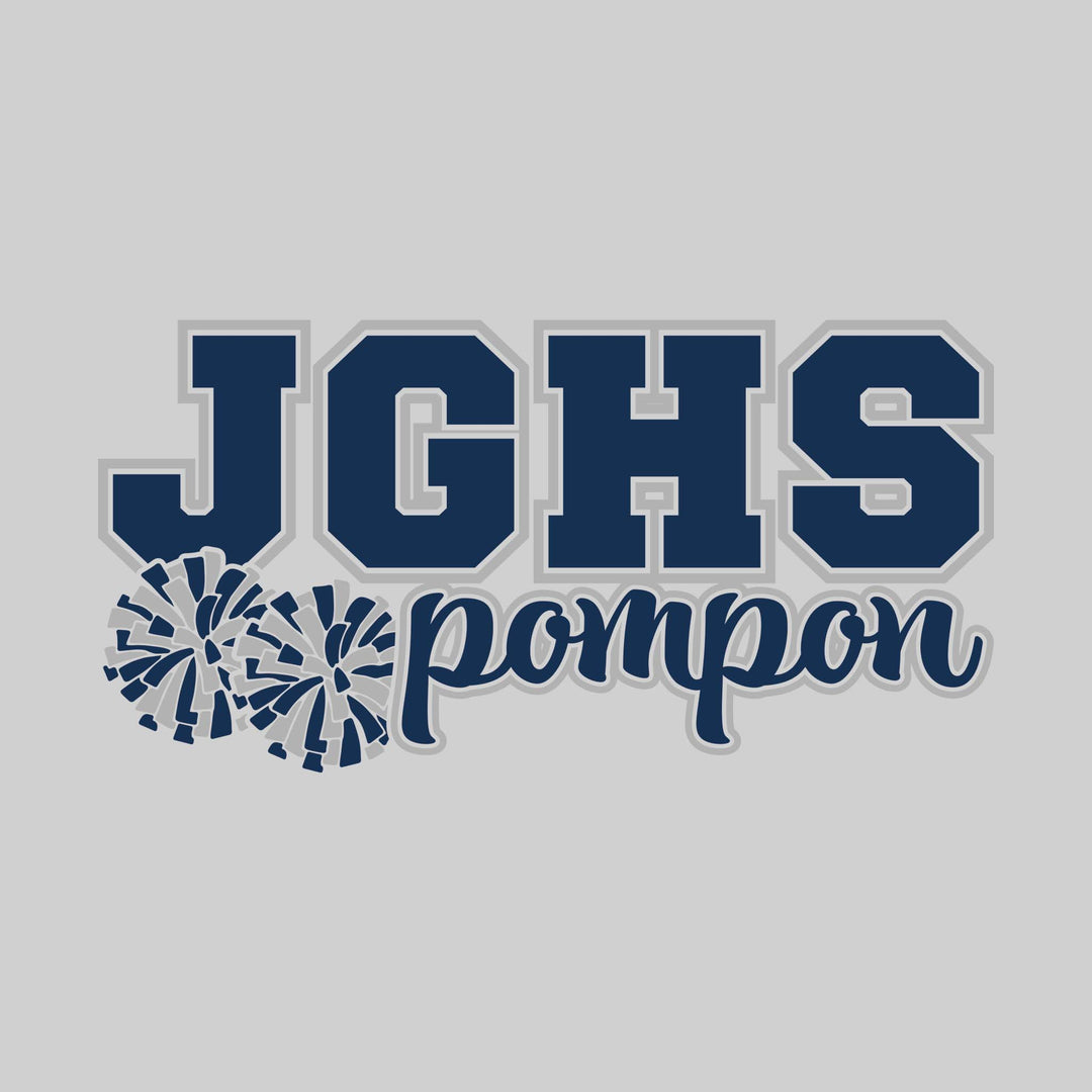 John Glenn Bobcats - Poms - JGHS Pompon with Poms