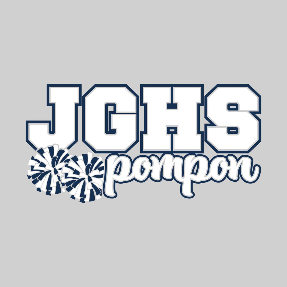 John Glenn Bobcats - Poms - JGHS Pompon with Poms