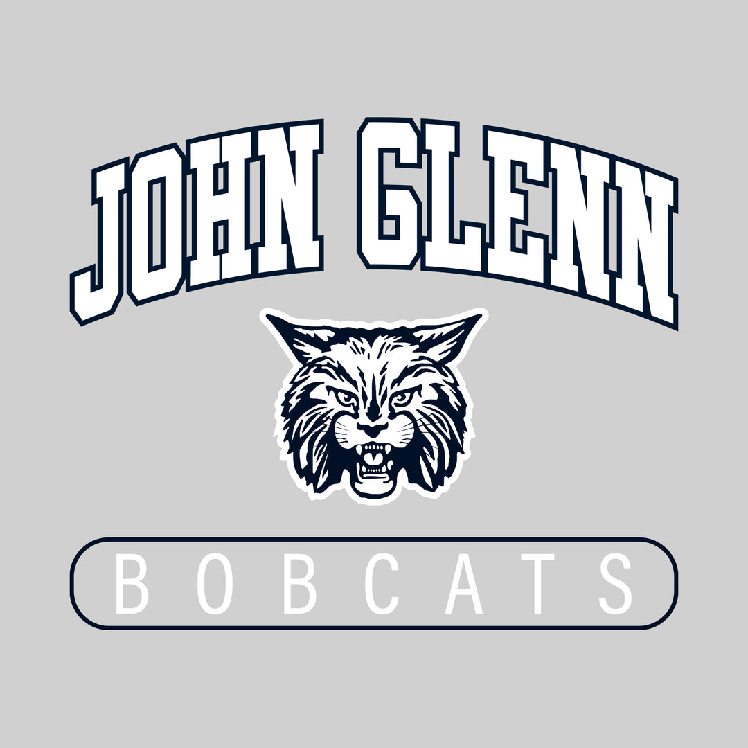 John Glenn - School Spirit Wear - Arched John Glenn with Mascot