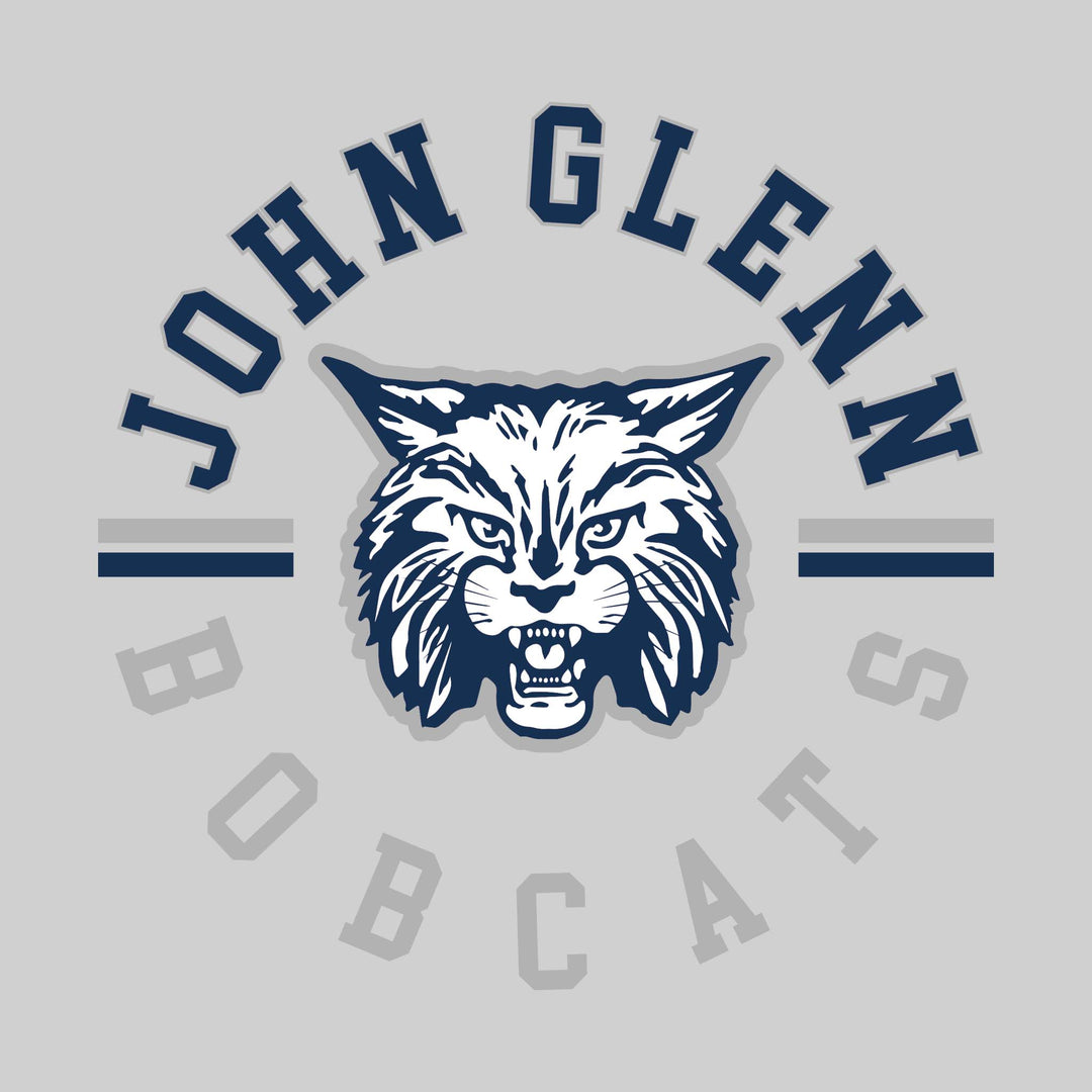 John Glenn Bobcats - Spirit Wear - Circular Text with Mascot