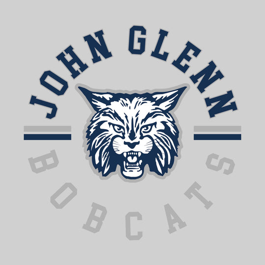John Glenn Bobcats - Spirit Wear - Circular Text with Mascot