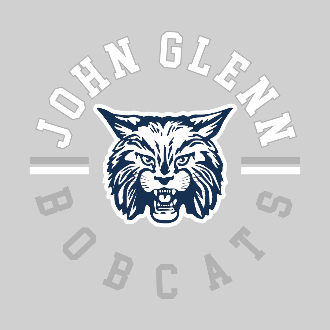 John Glenn Bobcats - Spirit Wear - Circular Text with Mascot