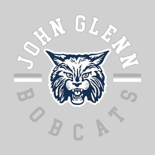John Glenn Bobcats - Spirit Wear - Circular Text with Mascot