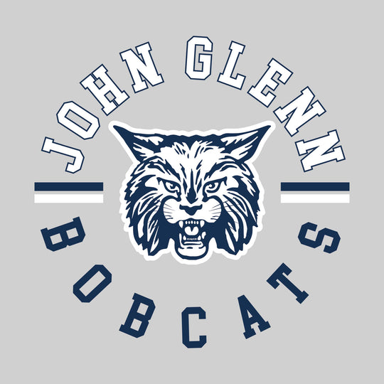 John Glenn Bobcats - Spirit Wear - Circular Text with Mascot