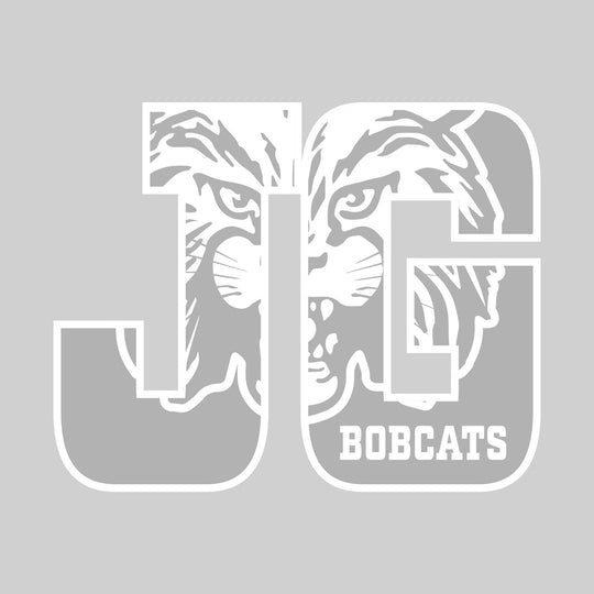 John Glenn Bobcats - Spirit Wear - JG with Inset Mascot and Mascot Name