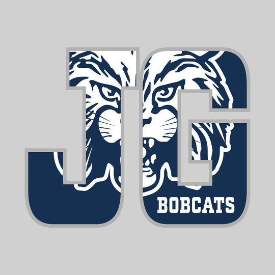 John Glenn Bobcats - Spirit Wear - JG with Inset Mascot and Mascot Name