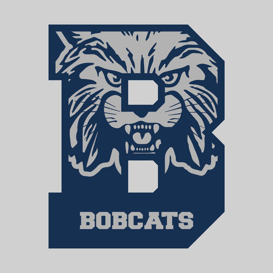 John Glenn Bobcats - Spirit Wear - Oversized Letter with Mascot Inset