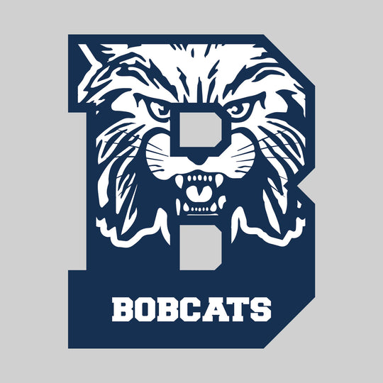 John Glenn Bobcats - Spirit Wear - Oversized Letter with Mascot Inset