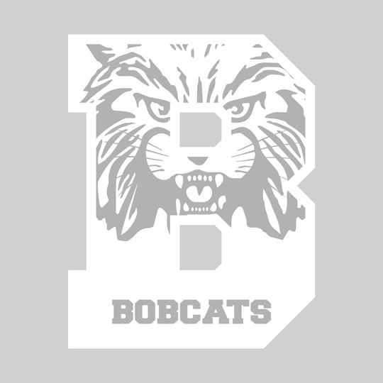 John Glenn Bobcats - Spirit Wear - Oversized Letter with Mascot Inset