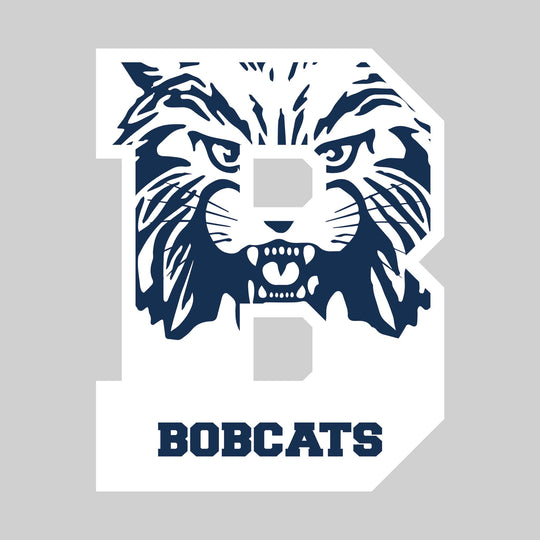 John Glenn Bobcats - Spirit Wear - Oversized Letter with Mascot Inset