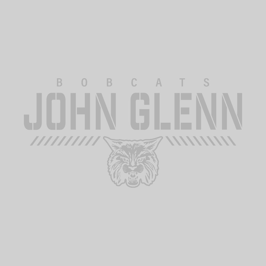 John Glenn Bobcats - Spirit Wear - Stenciled School Name with Mascot