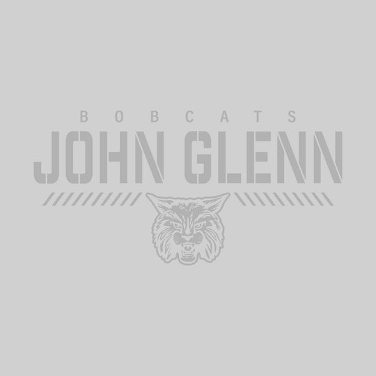 John Glenn Bobcats - Spirit Wear - Stenciled School Name with Mascot