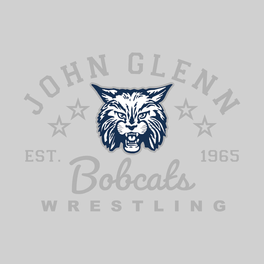 John Glenn Bobcats - Wrestling - Vintage with Bobcat Logo