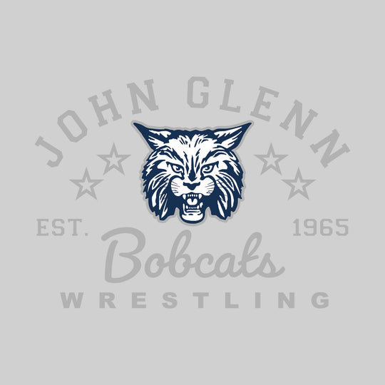 John Glenn Bobcats - Wrestling - Vintage with Bobcat Logo